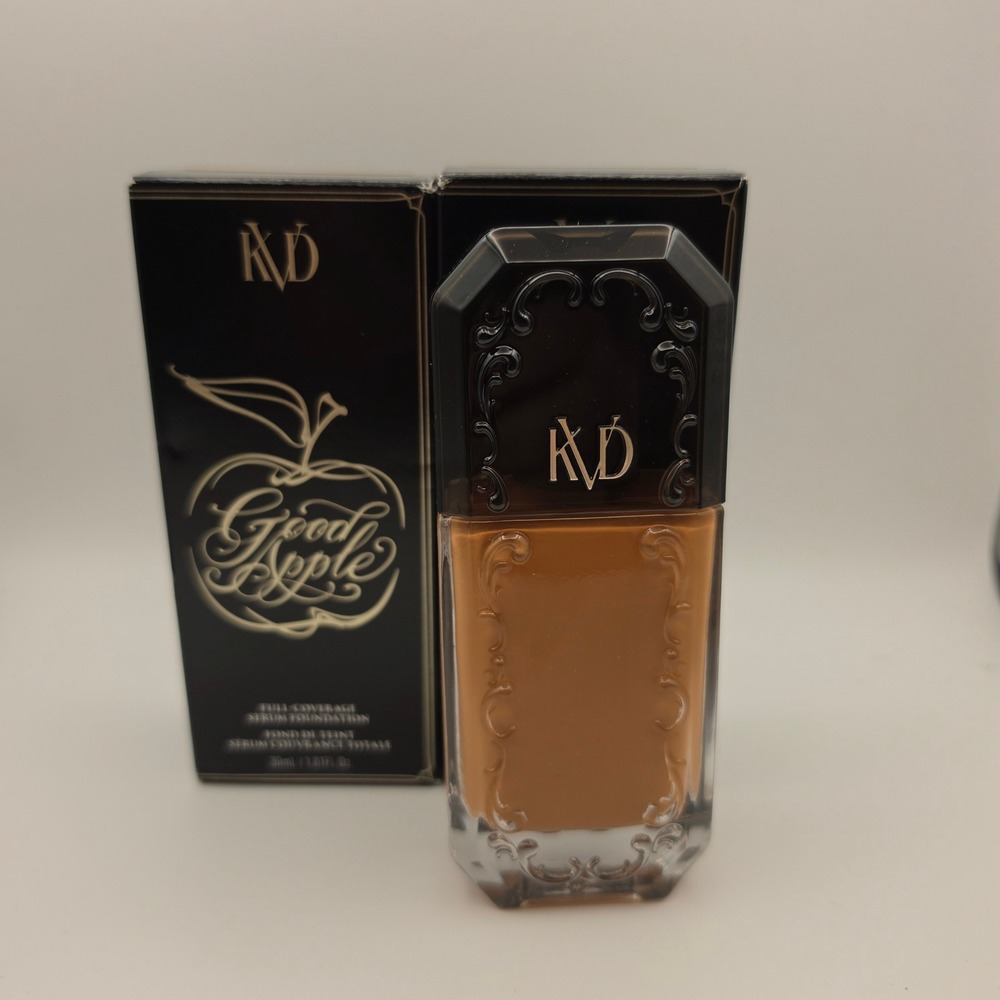 Lot of 2 KVD Beauty Good Apple Serum Foundation Tan 072 Full Coverage 1.01oz NIB